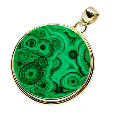 Malachite Pendants handcrafted by Ana Silver Co - PD759064
