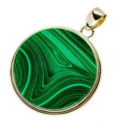Malachite Pendants handcrafted by Ana Silver Co - PD759065
