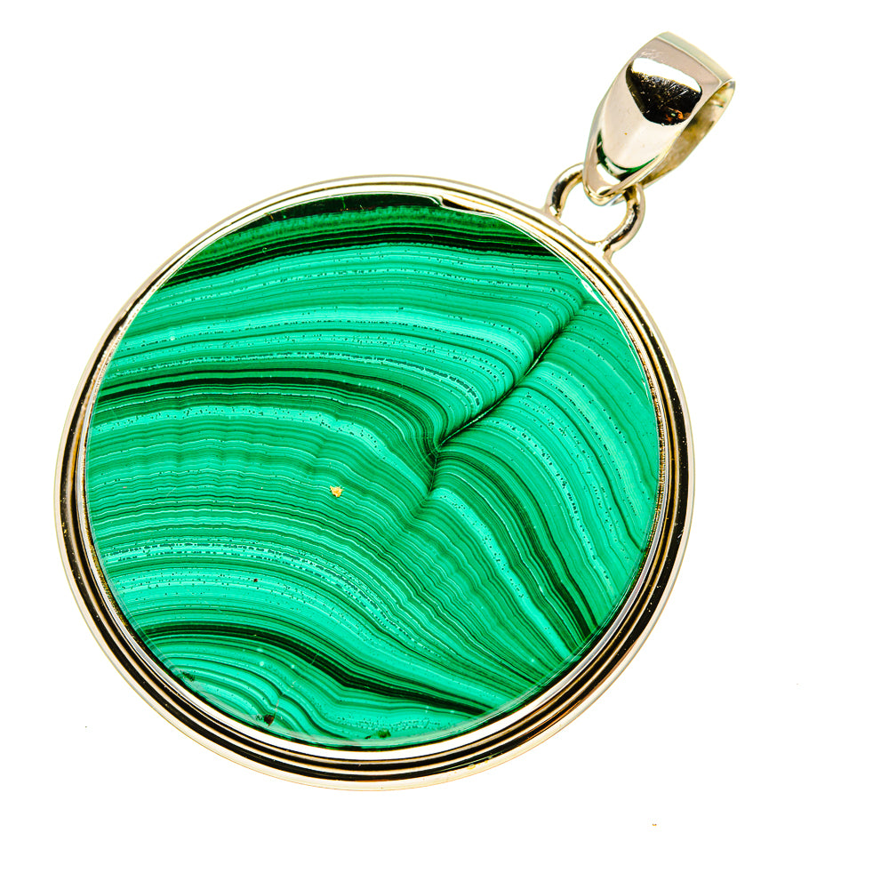 Malachite Pendants handcrafted by Ana Silver Co - PD759066