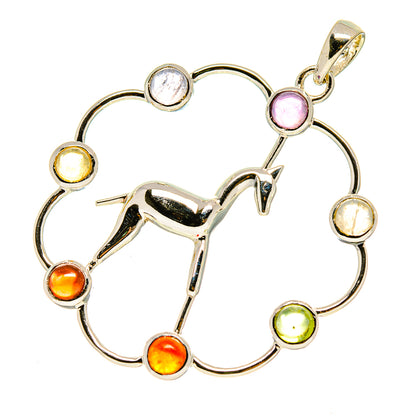 Multi-Stone Chakra Pendants handcrafted by Ana Silver Co - PD759067