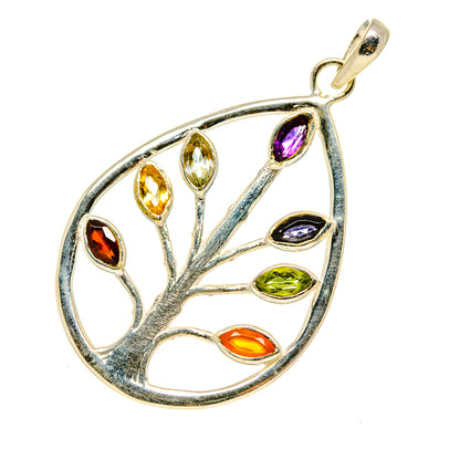 Multi-Stone Chakra Pendants handcrafted by Ana Silver Co - PD759069