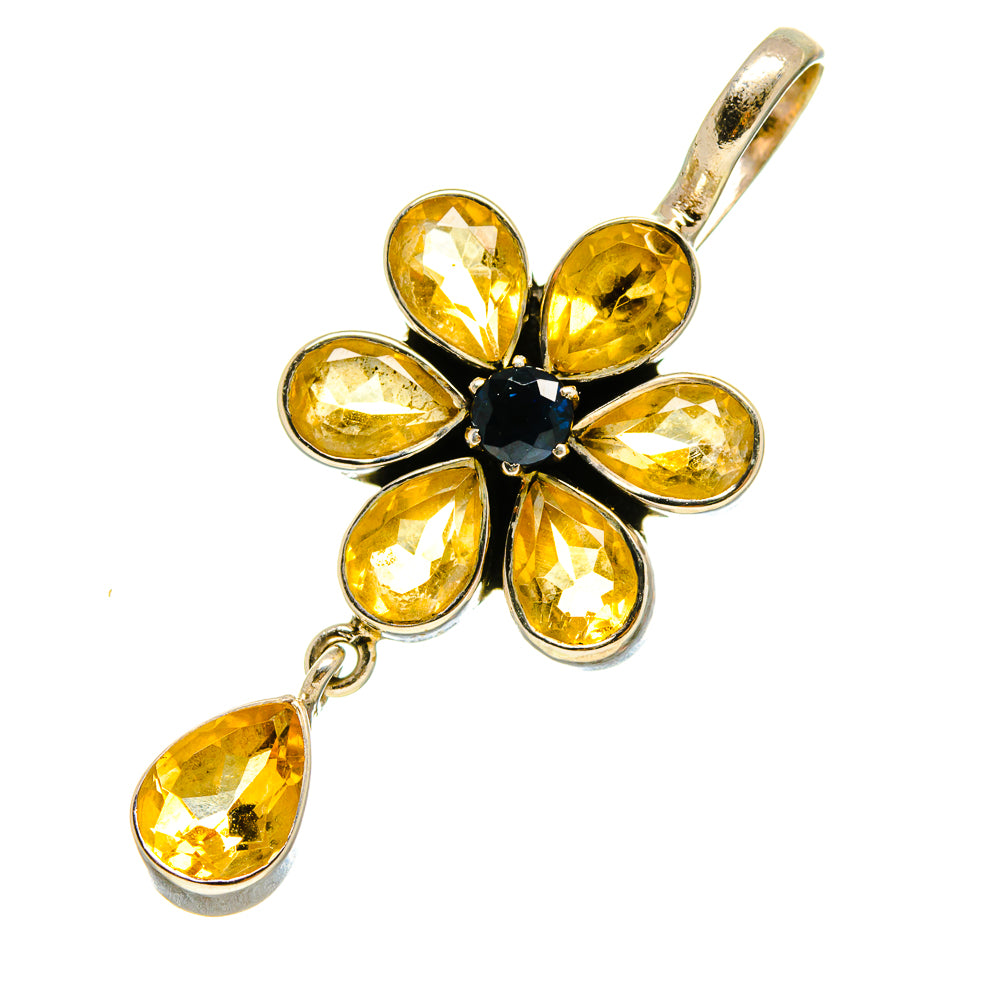 Citrine Pendants handcrafted by Ana Silver Co - PD759072