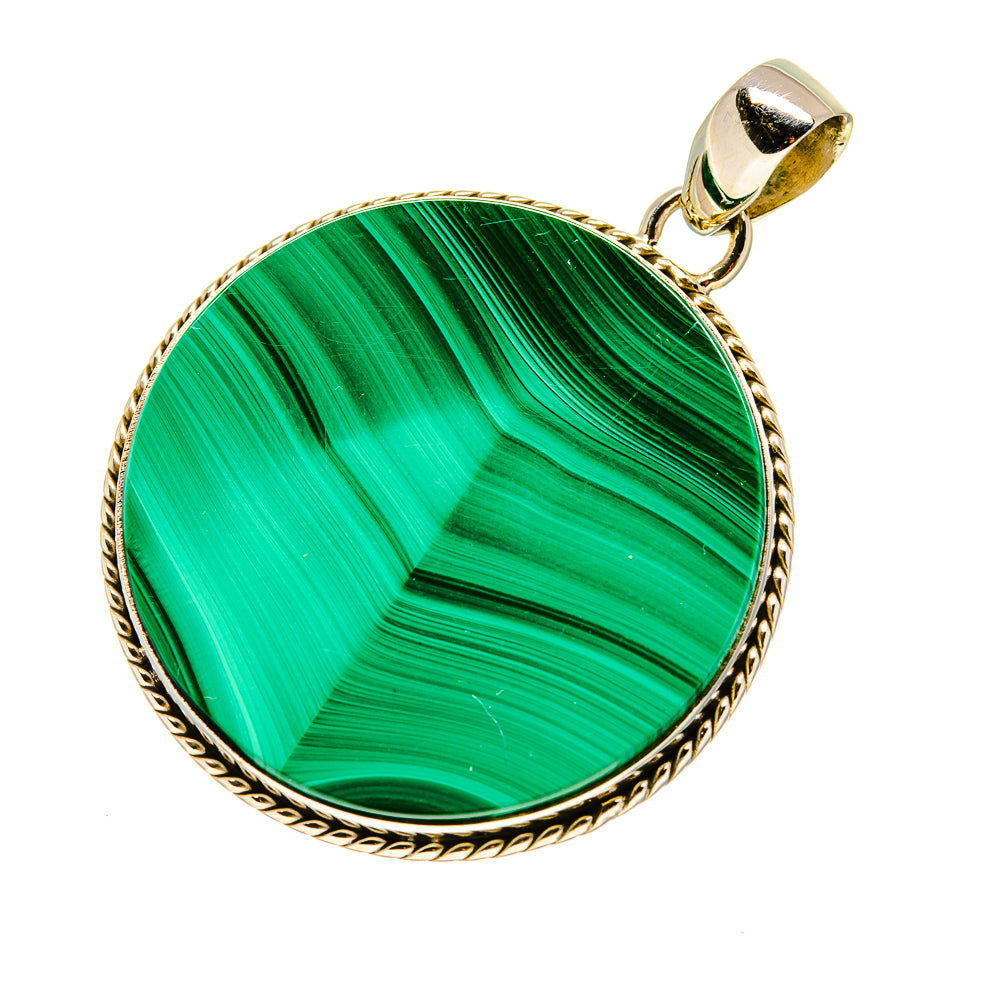 Malachite Pendants handcrafted by Ana Silver Co - PD759077