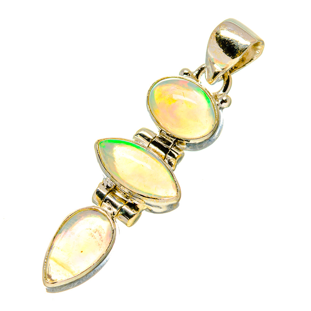 Ethiopian Opal Pendants handcrafted by Ana Silver Co - PD759090