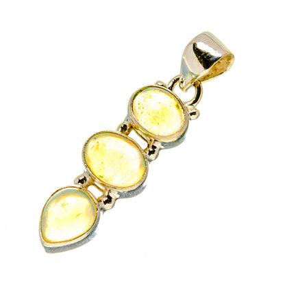 Ethiopian Opal Pendants handcrafted by Ana Silver Co - PD759102