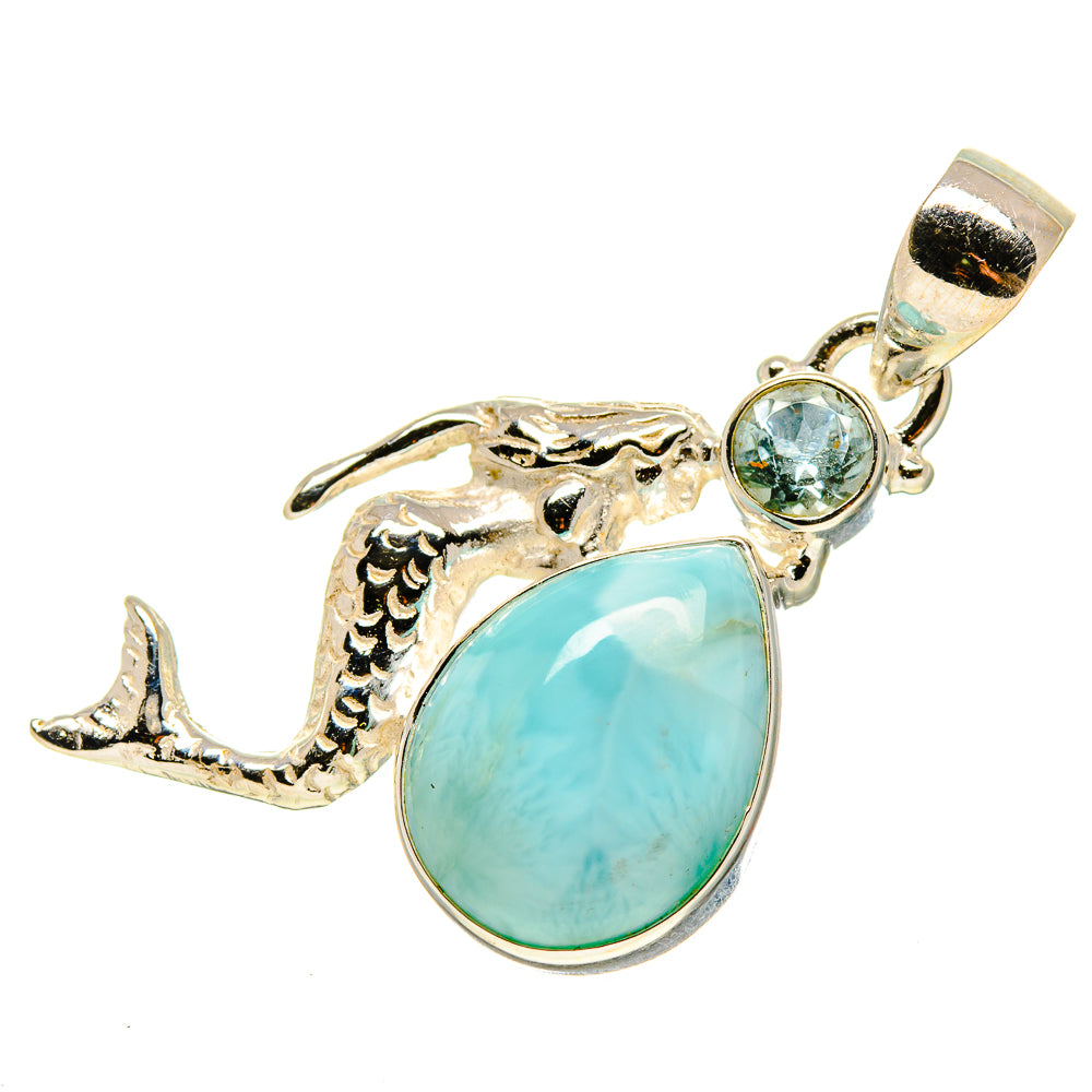 Larimar Pendants handcrafted by Ana Silver Co - PD759116