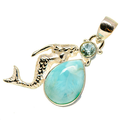 Larimar Pendants handcrafted by Ana Silver Co - PD759116