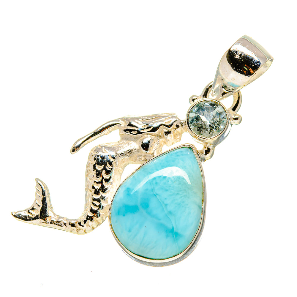 Larimar Pendants handcrafted by Ana Silver Co - PD759127