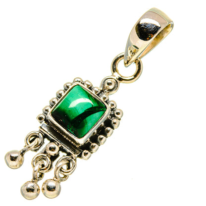 Malachite Pendants handcrafted by Ana Silver Co - PD759134