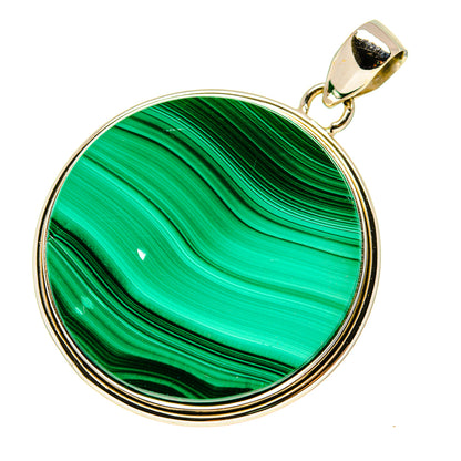 Malachite Pendants handcrafted by Ana Silver Co - PD759149