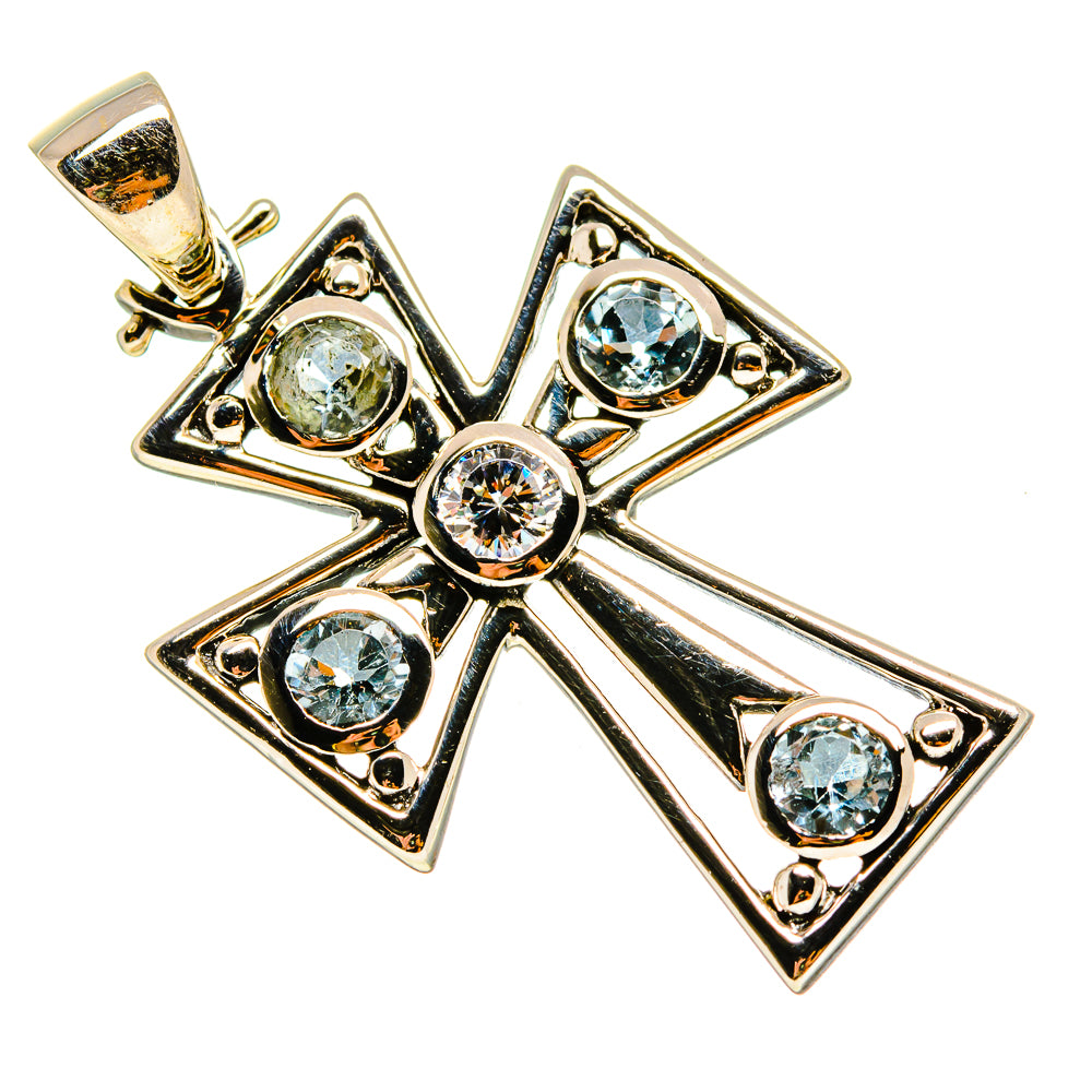 Blue Topaz Pendants handcrafted by Ana Silver Co - PD759155