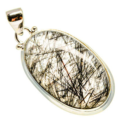 Tourmalinated Quartz Pendants handcrafted by Ana Silver Co - PD759156