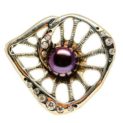 Titanium Pearl Pendants handcrafted by Ana Silver Co - PD759179
