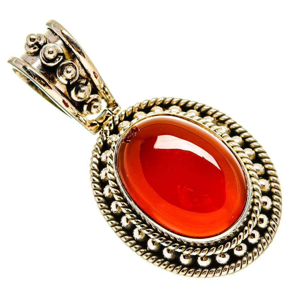 Red Onyx Pendants handcrafted by Ana Silver Co - PD759186