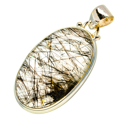 Tourmalinated Quartz Pendants handcrafted by Ana Silver Co - PD759190