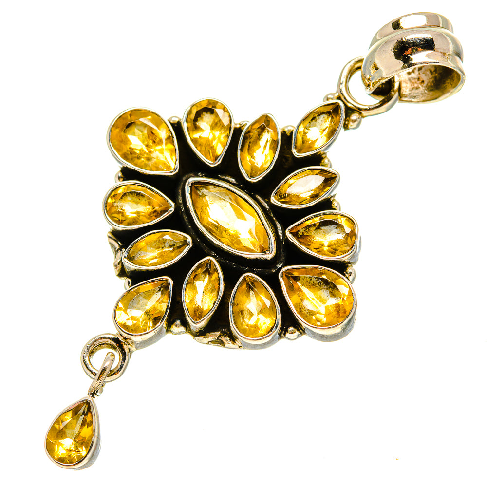 Citrine Pendants handcrafted by Ana Silver Co - PD759197