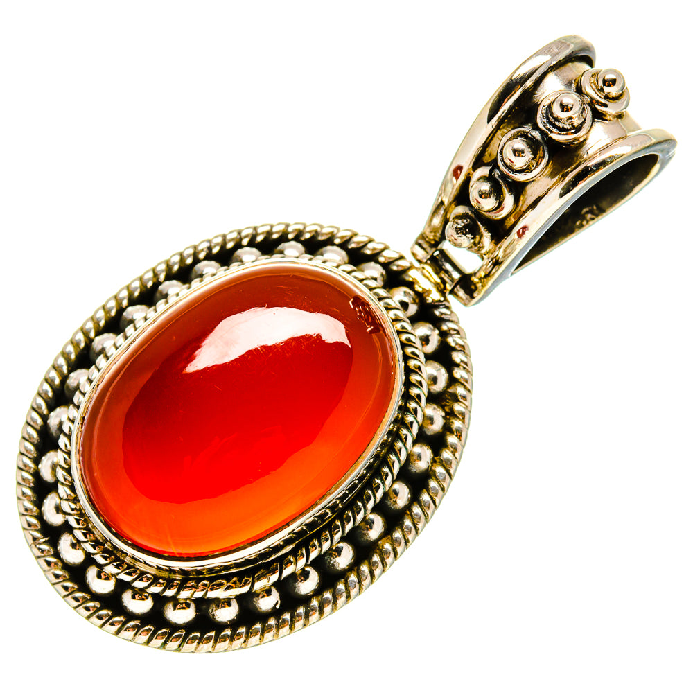 Red Onyx Pendants handcrafted by Ana Silver Co - PD759198