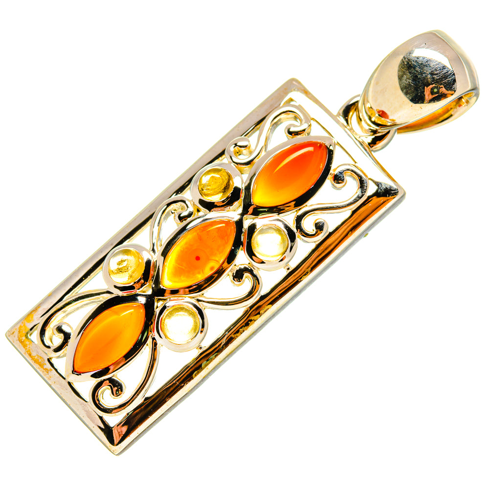 Carnelian Pendants handcrafted by Ana Silver Co - PD759215