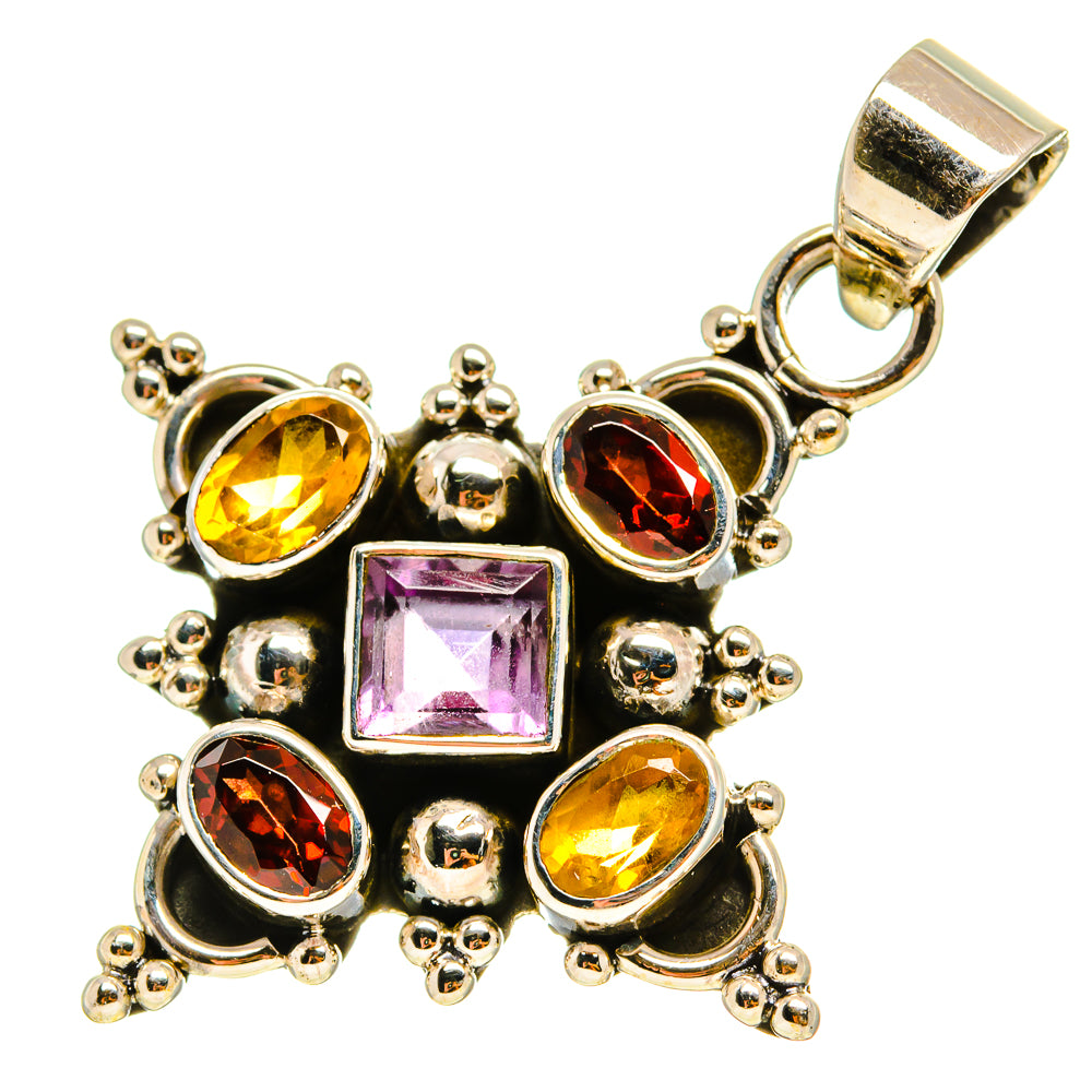 Amethyst Pendants handcrafted by Ana Silver Co - PD759224