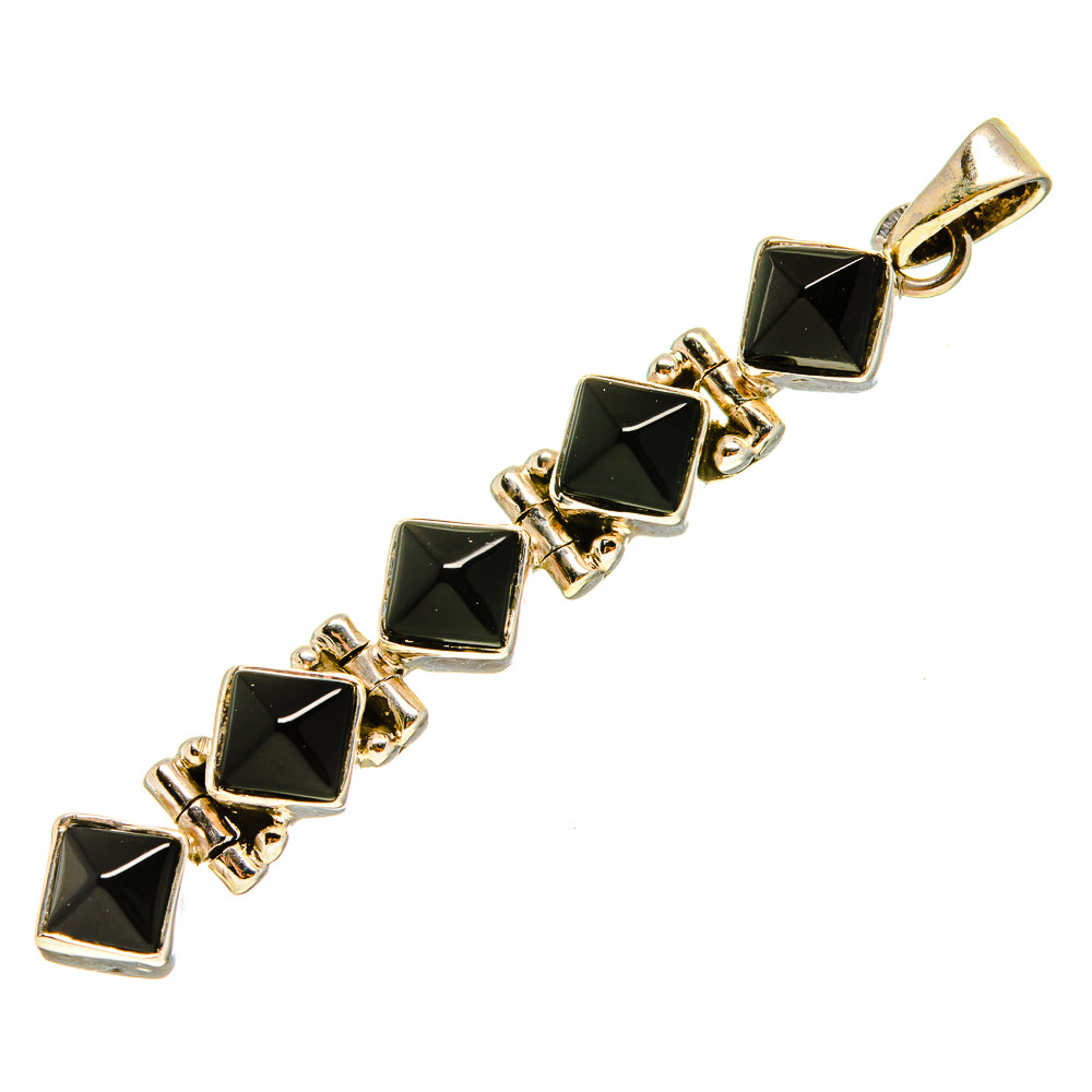Black Onyx Pendants handcrafted by Ana Silver Co - PD759227