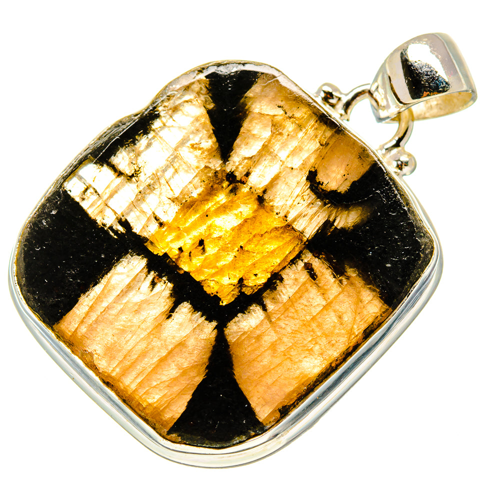 Chiastolite Pendants handcrafted by Ana Silver Co - PD759273