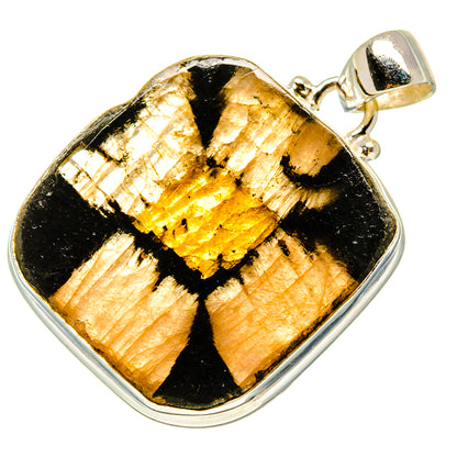 Chiastolite Pendants handcrafted by Ana Silver Co - PD759273