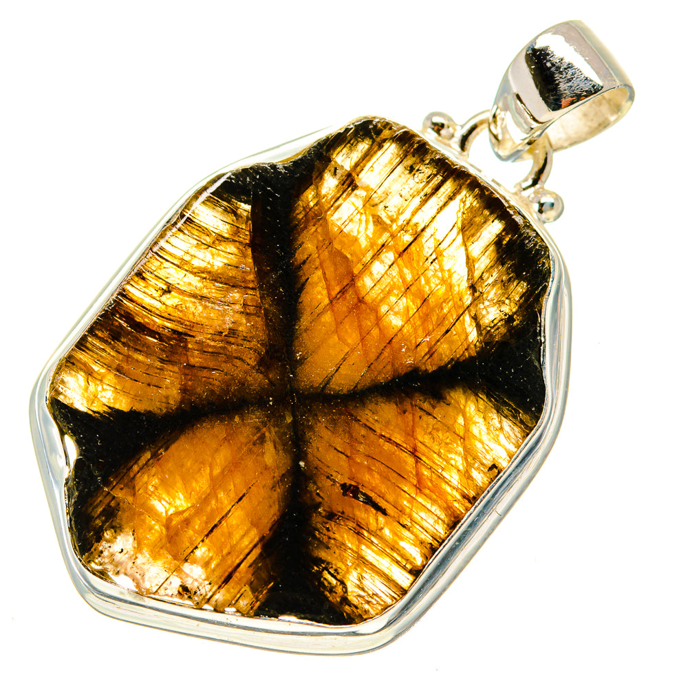 Chiastolite Pendants handcrafted by Ana Silver Co - PD759279
