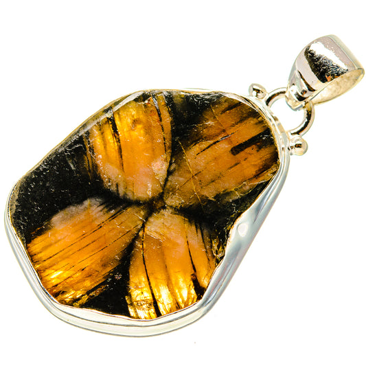 Chiastolite Pendants handcrafted by Ana Silver Co - PD759288