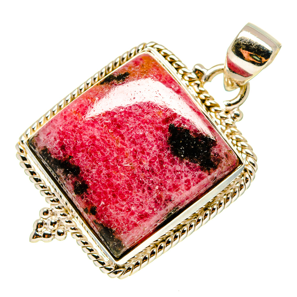 Rhodonite Pendants handcrafted by Ana Silver Co - PD759305