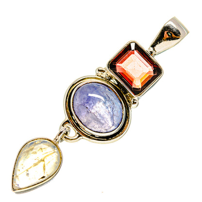 Tanzanite Pendants handcrafted by Ana Silver Co - PD759317