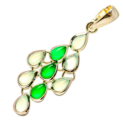 Aqua Chalcedony Pendants handcrafted by Ana Silver Co - PD759324