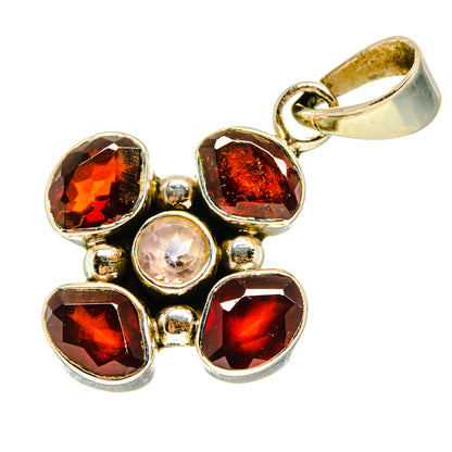 Garnet Pendants handcrafted by Ana Silver Co - PD759326