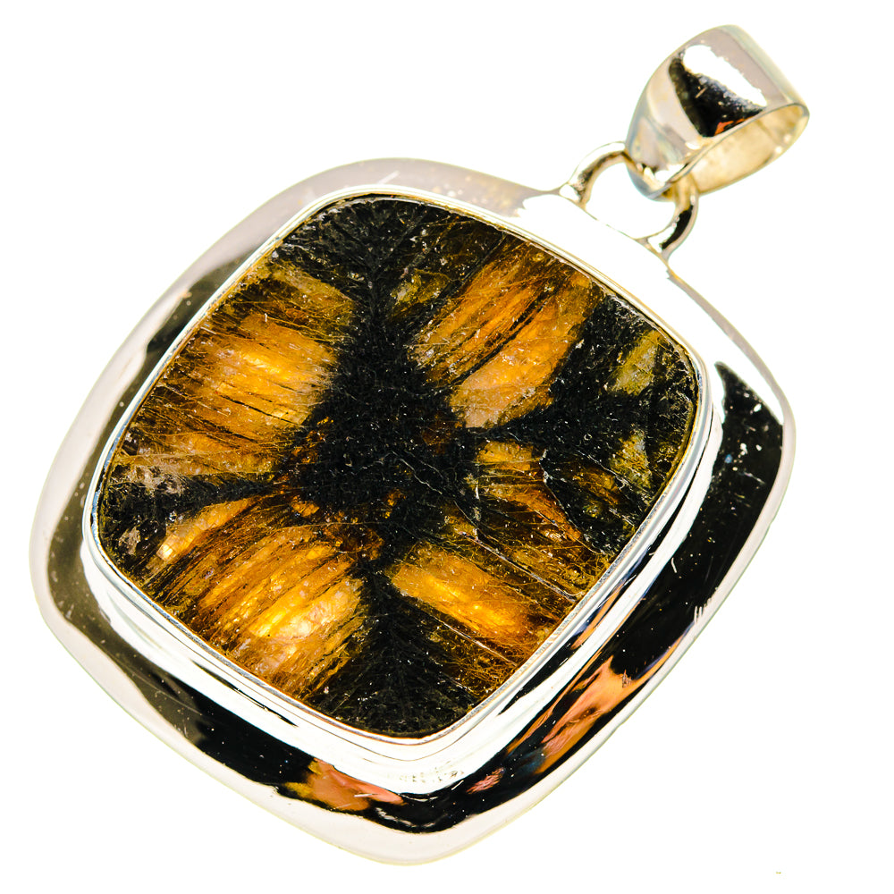 Chiastolite Pendants handcrafted by Ana Silver Co - PD759339