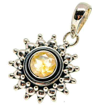 Citrine Pendants handcrafted by Ana Silver Co - PD759346