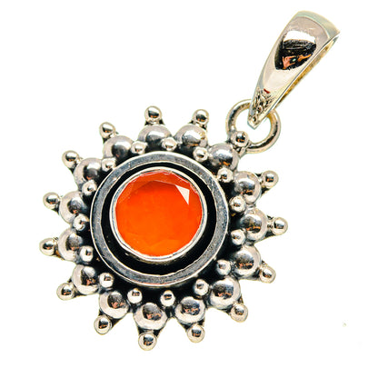 Carnelian Pendants handcrafted by Ana Silver Co - PD759348