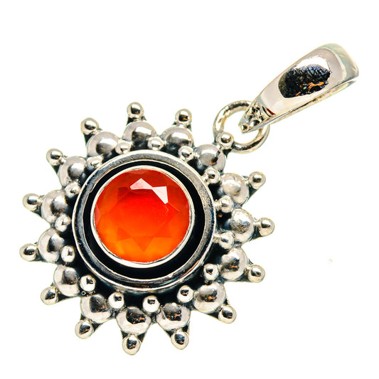 Red Onyx Pendants handcrafted by Ana Silver Co - PD759352