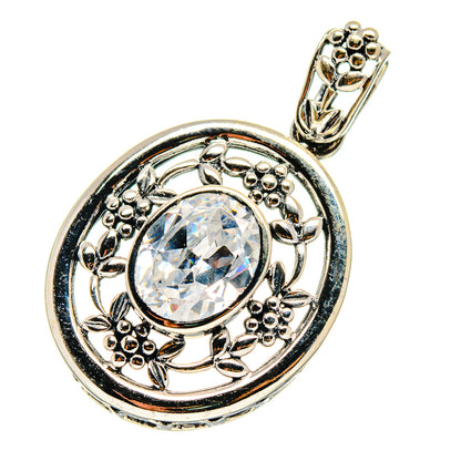 White Quartz Pendants handcrafted by Ana Silver Co - PD759355