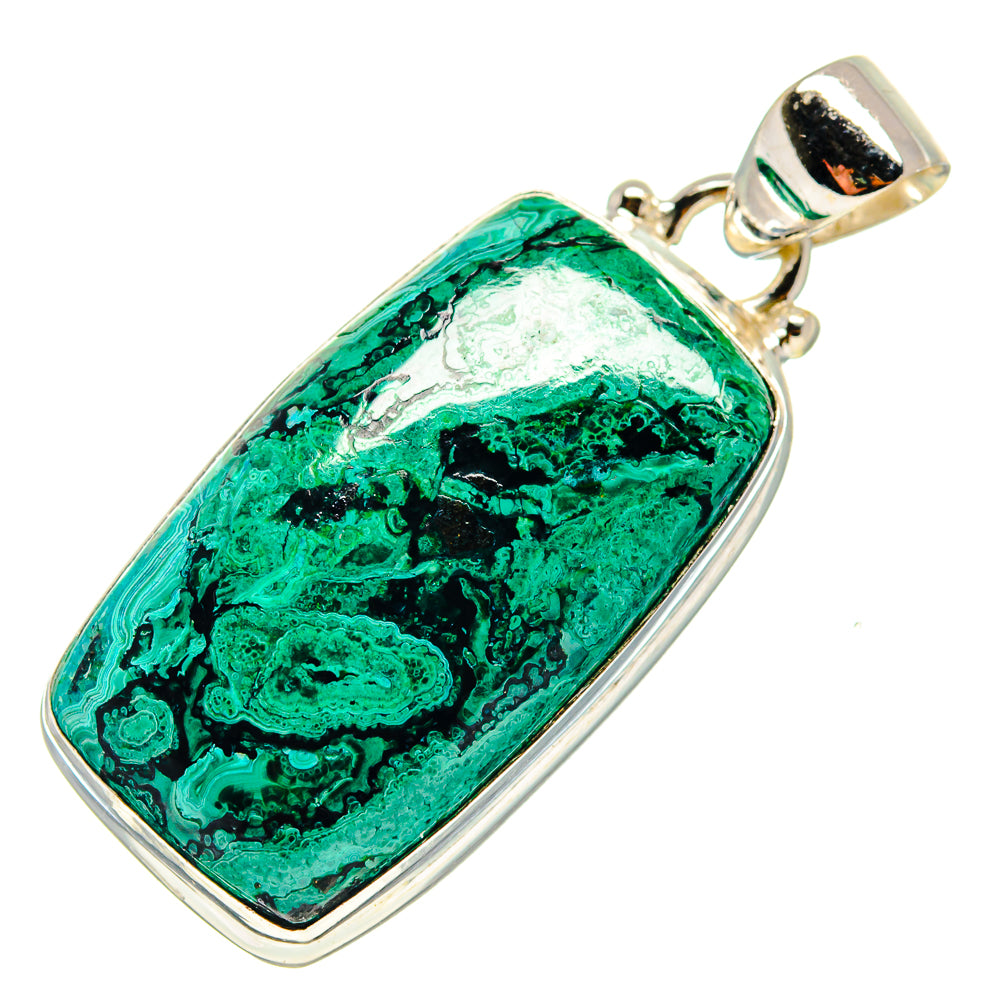 Chrysocolla Pendants handcrafted by Ana Silver Co - PD759356