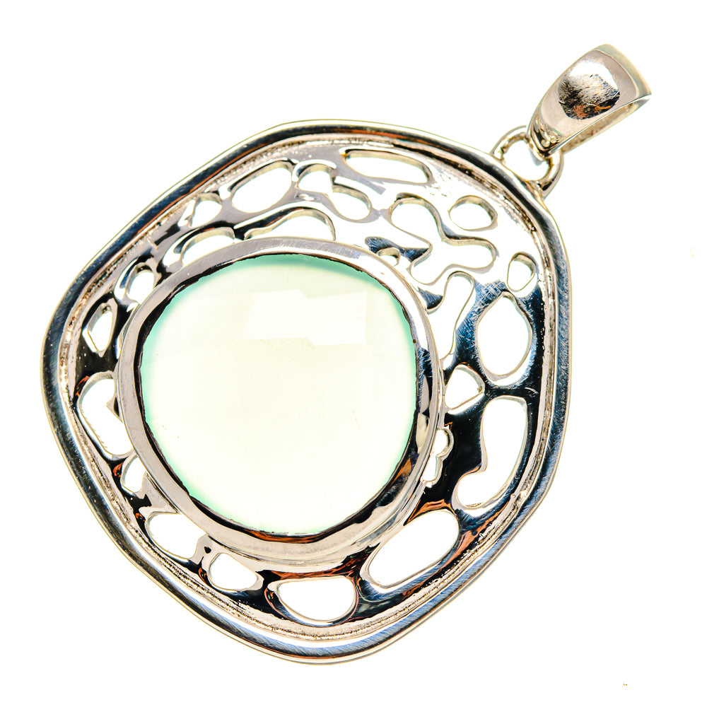 Aqua Chalcedony Pendants handcrafted by Ana Silver Co - PD759360