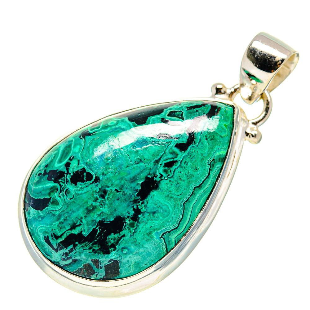 Chrysocolla Pendants handcrafted by Ana Silver Co - PD759365