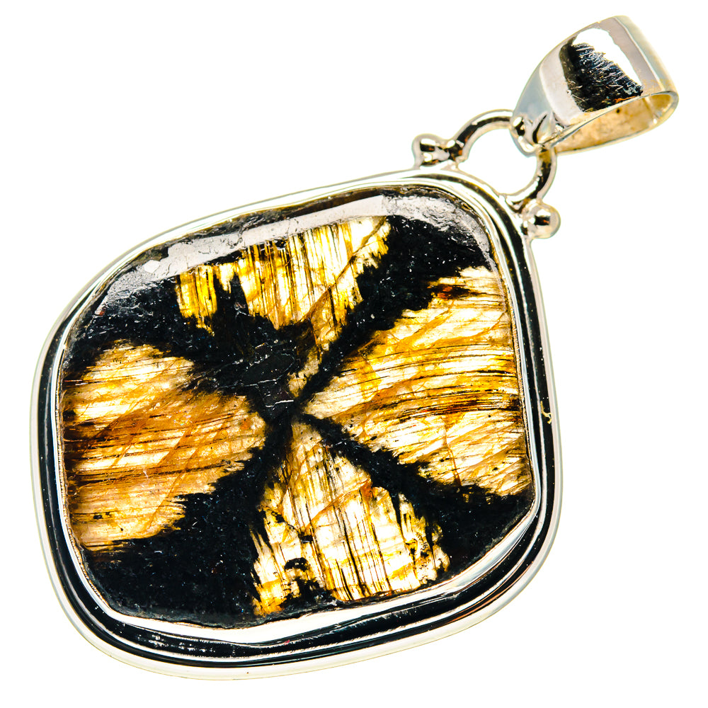 Chiastolite Pendants handcrafted by Ana Silver Co - PD759369