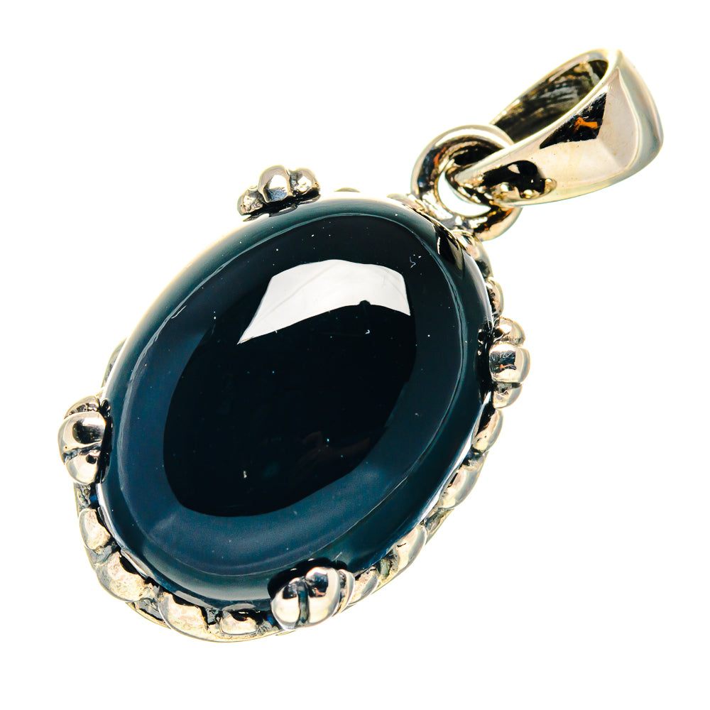 Black Onyx Pendants handcrafted by Ana Silver Co - PD759373