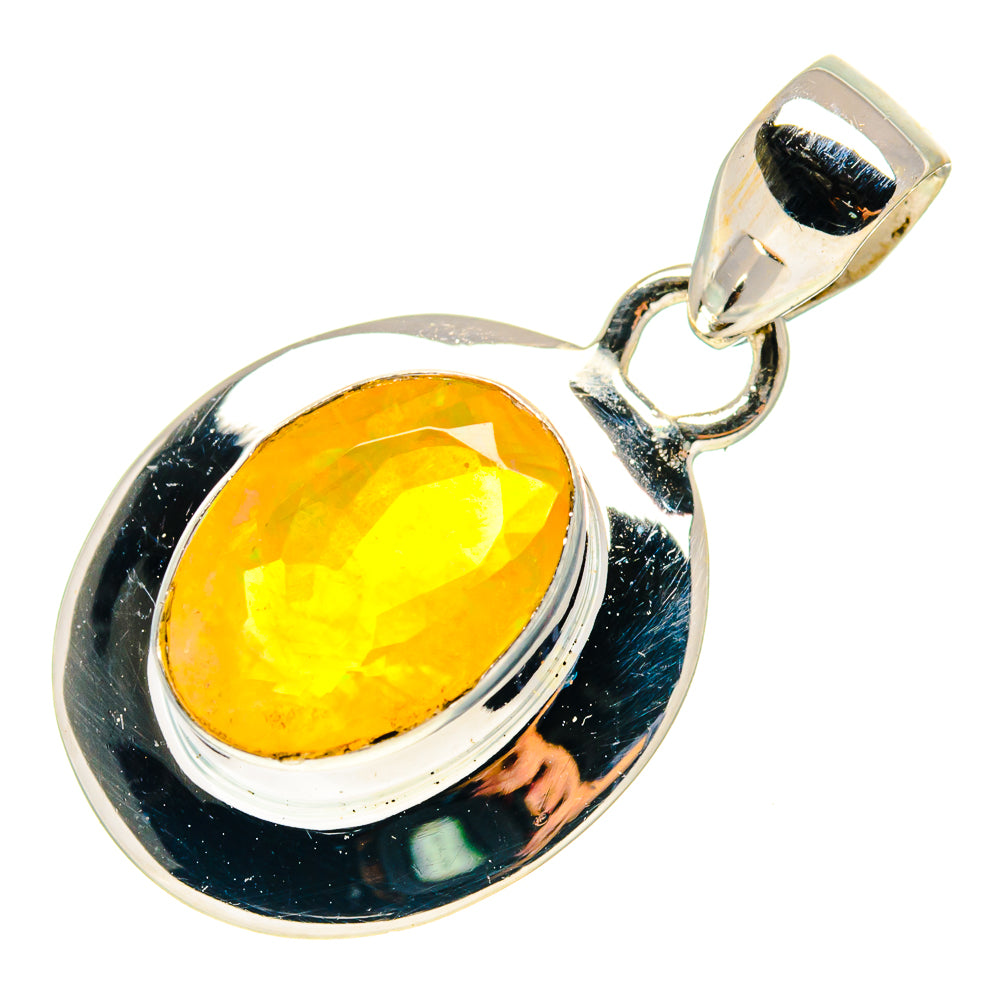 Ethiopian Opal Pendants handcrafted by Ana Silver Co - PD759382