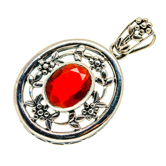 Red Onyx Pendants handcrafted by Ana Silver Co - PD759386