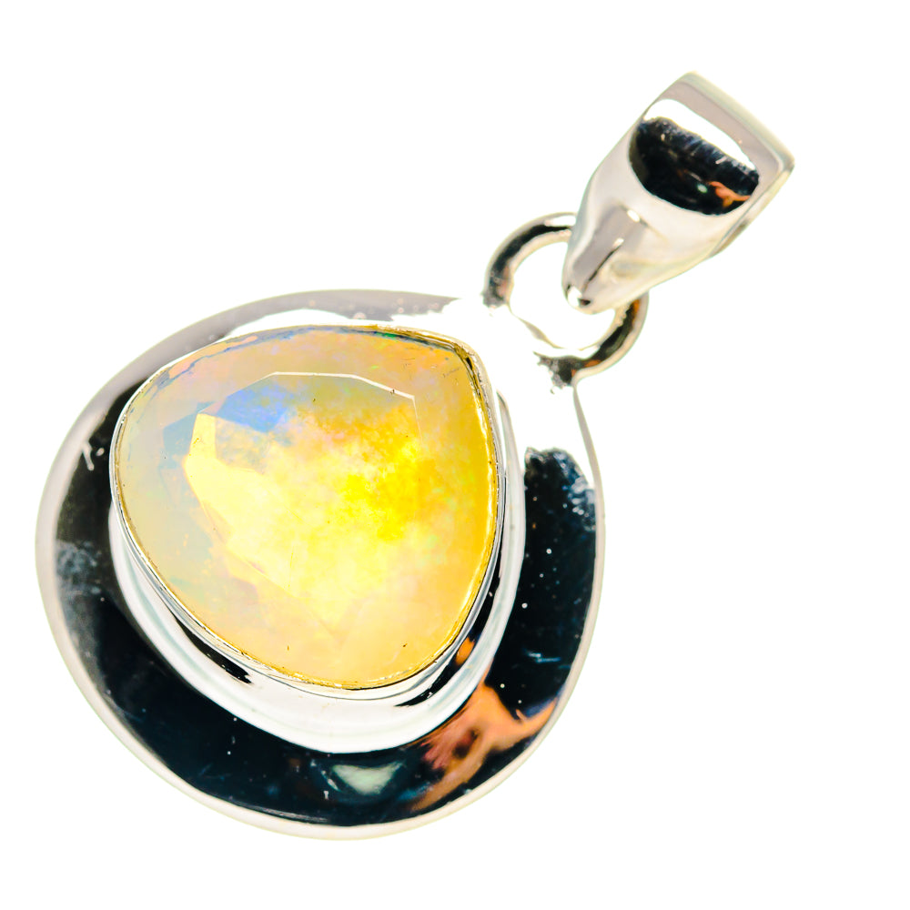Ethiopian Opal Pendants handcrafted by Ana Silver Co - PD759391