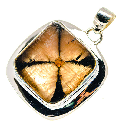 Chiastolite Pendants handcrafted by Ana Silver Co - PD759404