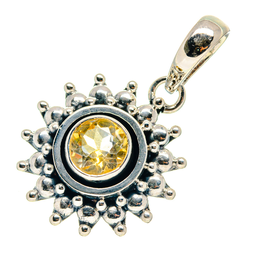Citrine Pendants handcrafted by Ana Silver Co - PD759410