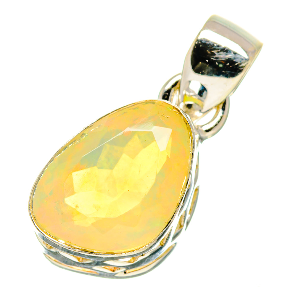 Ethiopian Opal Pendants handcrafted by Ana Silver Co - PD759477