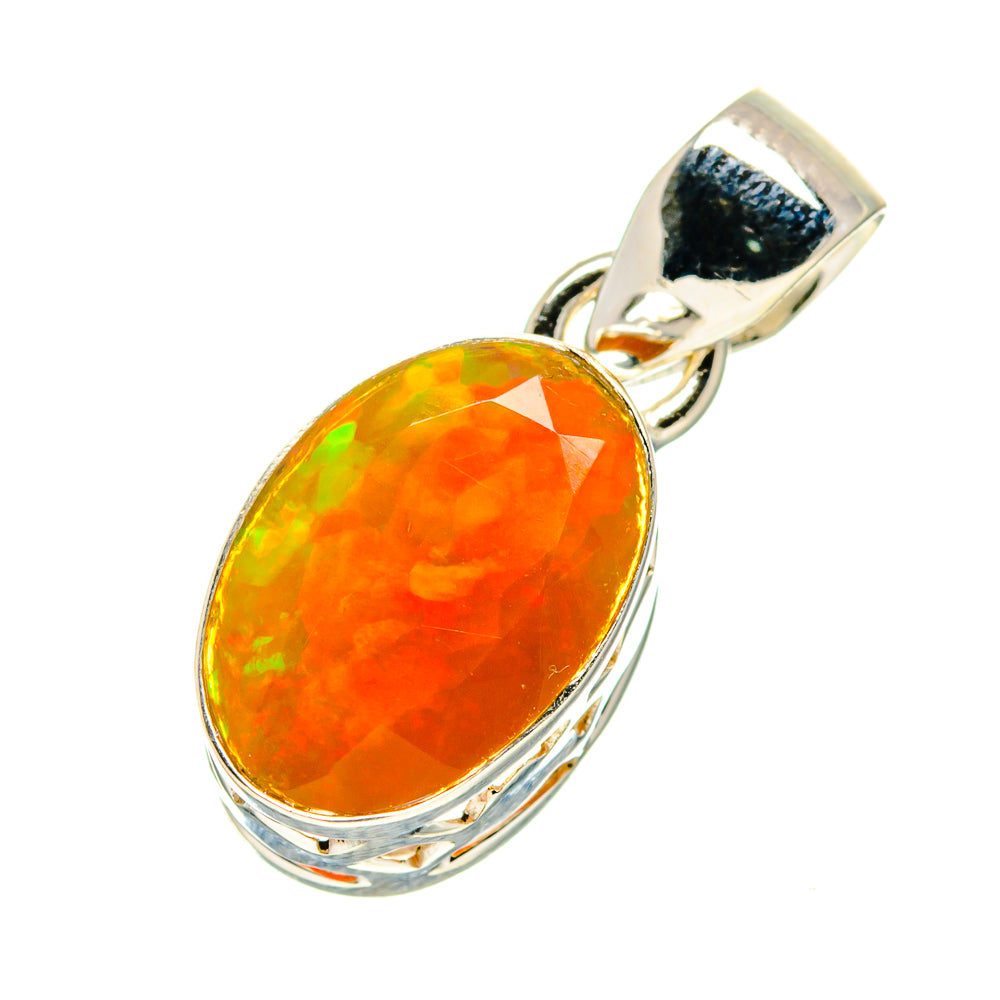 Ethiopian Opal Pendants handcrafted by Ana Silver Co - PD759479