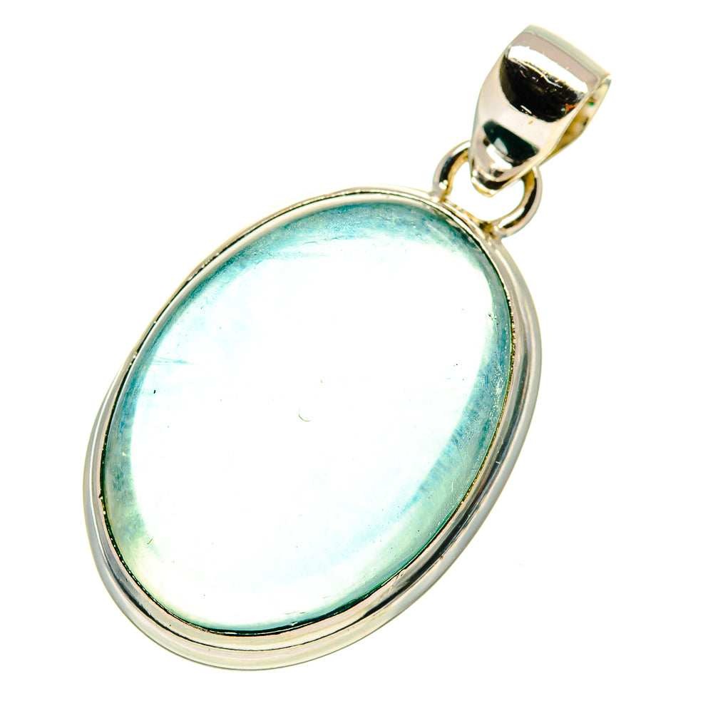 Blue Fluorite Pendants handcrafted by Ana Silver Co - PD759483